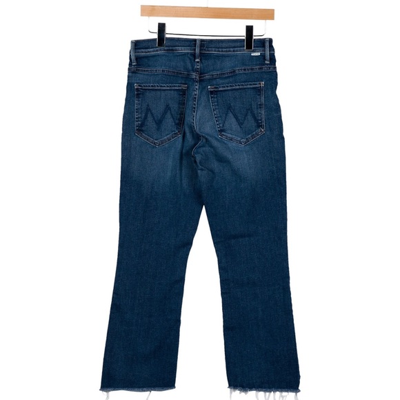 MOTHER Mid-Rise Straight Fray Jeans - Picture 2 of 2